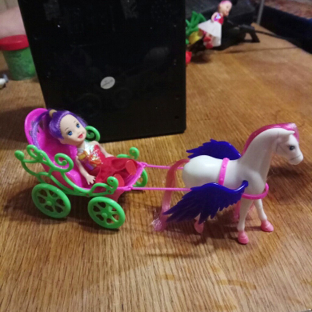 barbie dream carriage