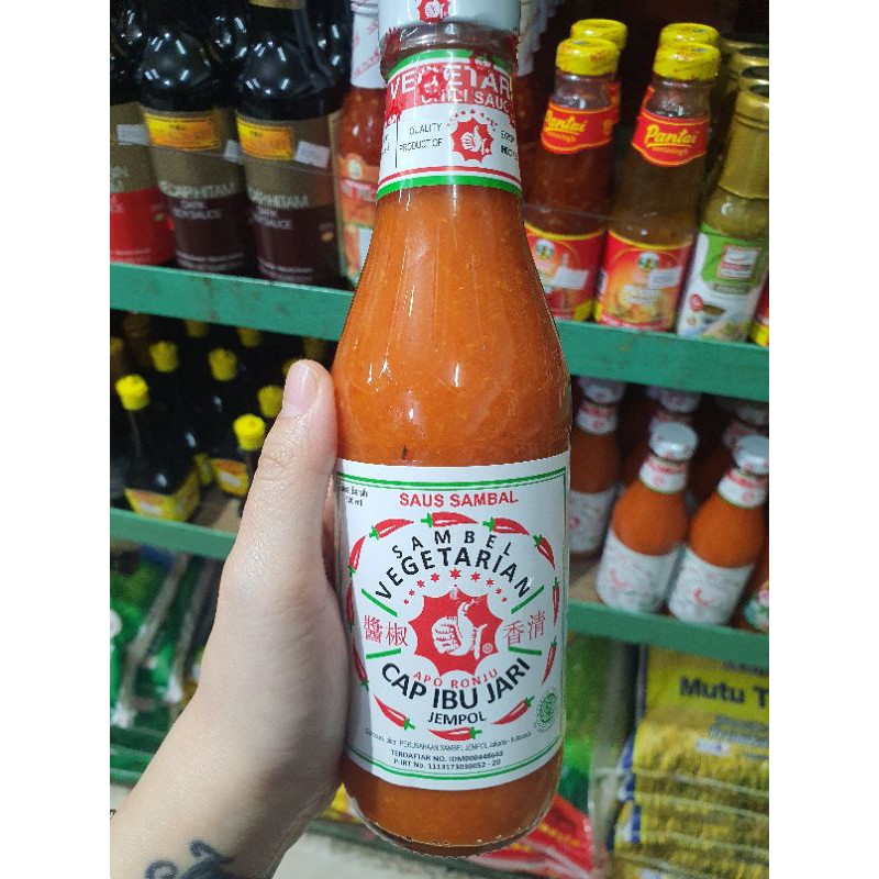 

sambel vegetarian cap ibu jari / sambal cap jempol 320ml