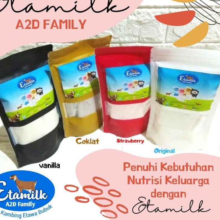 

[PROMO IJH77] ETAMILK A2D Family (Susu Kambing Etawa Bubuk Alami) Model Baru