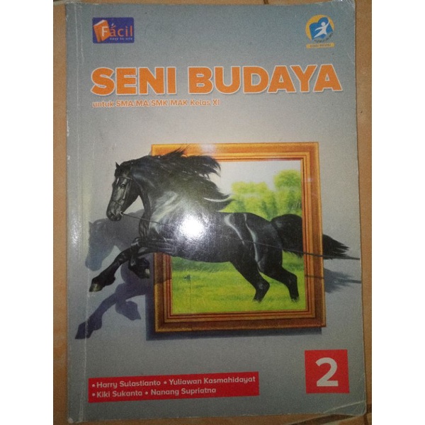 

buku seni budaya Preloved facil kelas 11