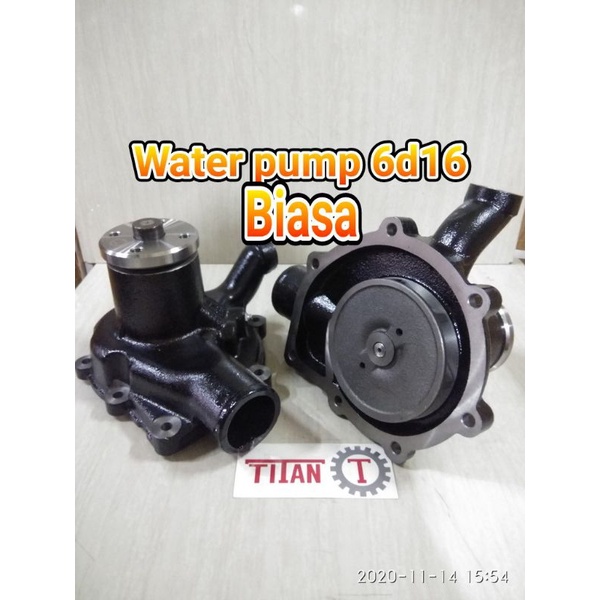 water pump pompa air fuso 6d16 biasa merk titan