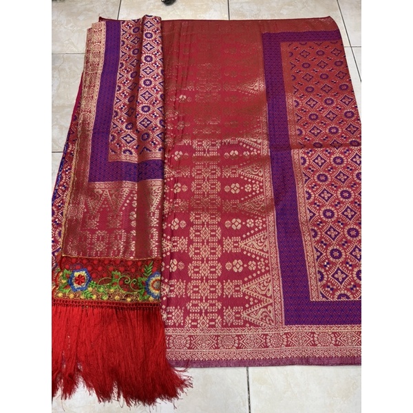 songket Palembang murah songket palembang bordir