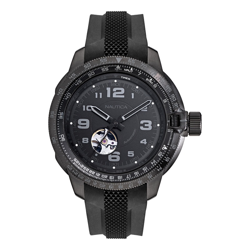 Nautica jam tangan pria Mission Bay NAPMBF901 Hitam