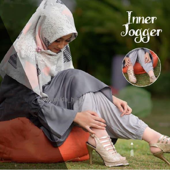 Paling Laris Celana Inner Gamis Kualitas Premium Size Jumbo - Navy Terbaru