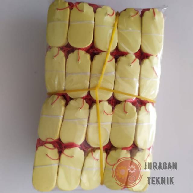 

Bandrol Kuning atau Label Perhiasan - 1 pack isi 1200 label