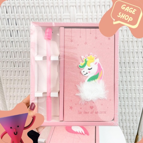 

paket alat tulis karakter unicorn berisi pulpen buku tulis lucu imut bisa COD termurah unik keperluan anak sekolah import