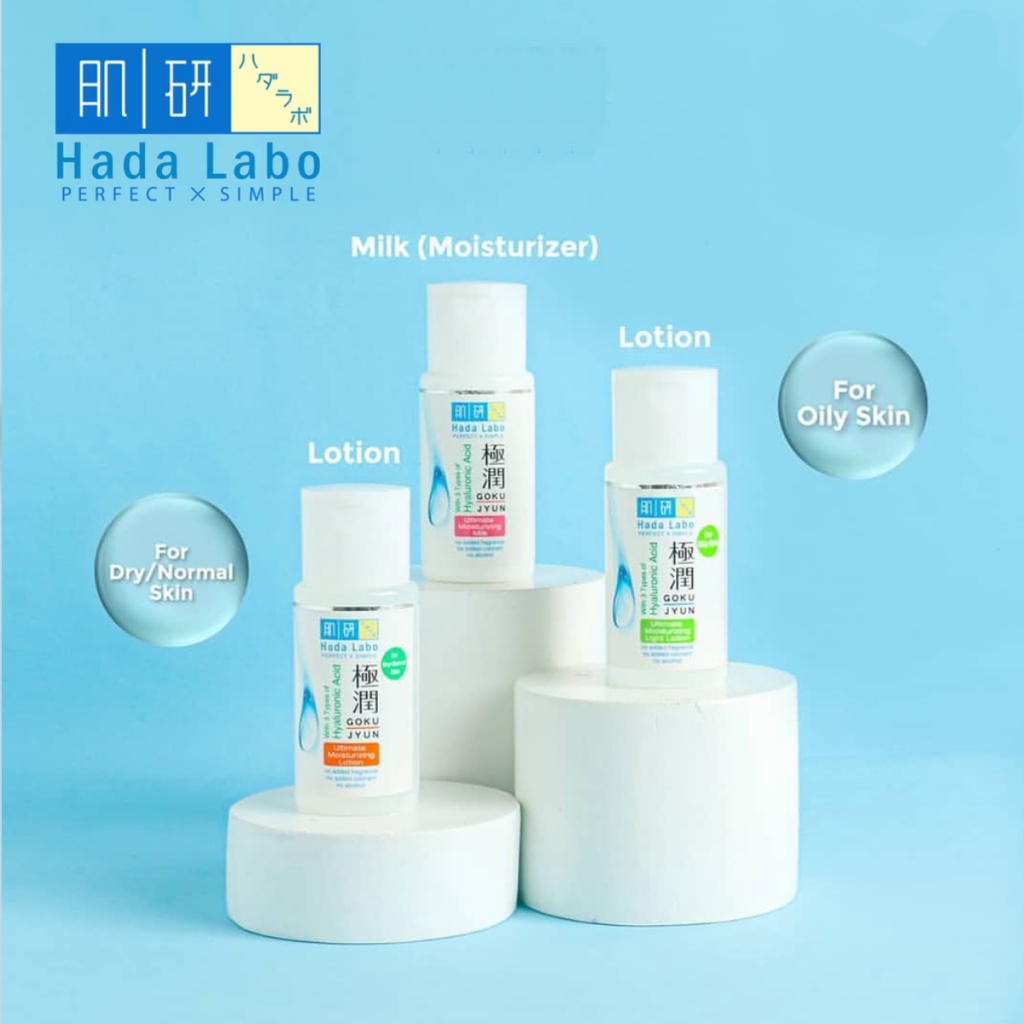 ⭐️ Beauty Expert ⭐️ Hada Labo Hadalabo Stater Pack Gokujyun Ultimate Moisturizer Gokujyun Alpha