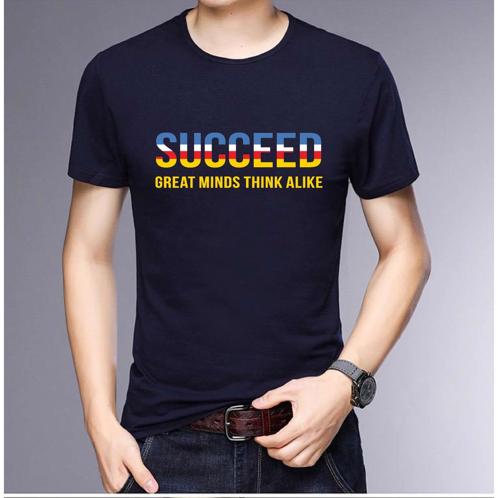 BS/COD/BAJU KAOS TANGAN PENDEK SUCCEED/PRIA/REALPICTURE