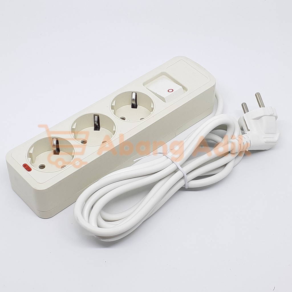 Linux 3 Lubang StopKontak Terminal Stop Kontak Meter Sakelar