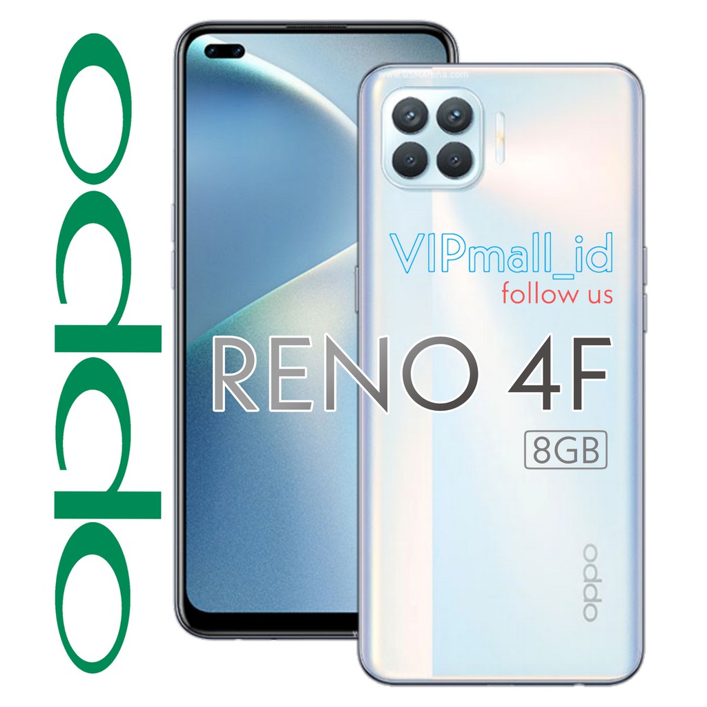 Oppo Reno 4f 8 128 Garansi Resmi Hp Oppo Reno 4f 8 128 Hp Android Ram 8gb Oppo Reno4 F Shopee Indonesia