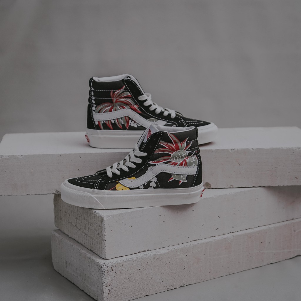 Vans Sk8-Hi Anaheim 38 DX OG Aloha Black Original 100%