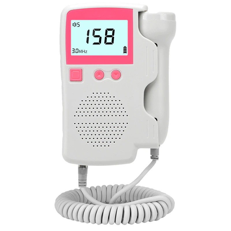 (ORIGINAL) Alat Deteksi Jantung Janin Bayi Fetal Doppler Heartrate Monitor