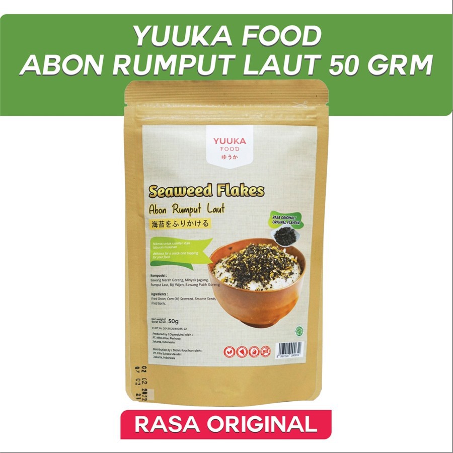 Abon Rumput Laut Yuuka Food Seaweed Flakes