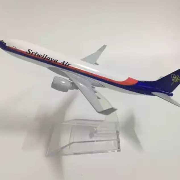 Miniatur Diecase Pesawat Sriwijaya Air