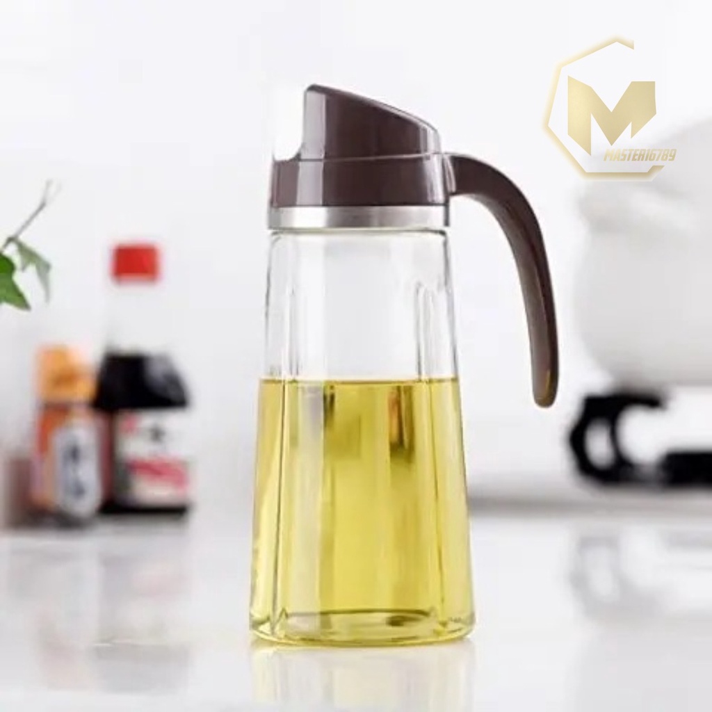 RT97 BOTOL KACA MINYAK GORENG KECAP CUKA OIL VINEGAR BOTTLE 360ML MA2835