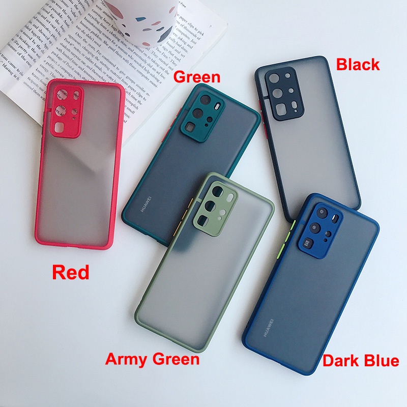 Soft Case Huawei P40 Pro + P30 Pro Soft My Choice Aero Color Button Matte