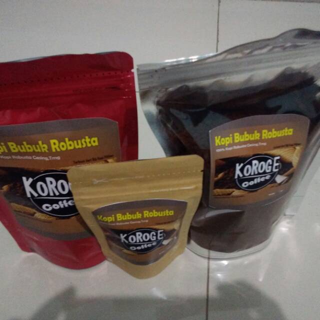 

Kopi bubuk robusta temangung 250 gram