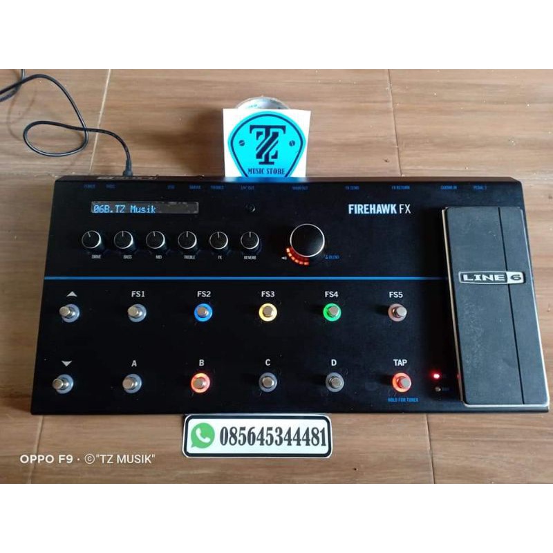 efek gitar line6 firehawk
