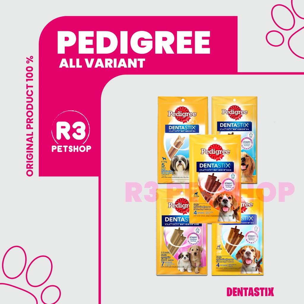 Makanan Anjing Pedigree Dentastix All Variant