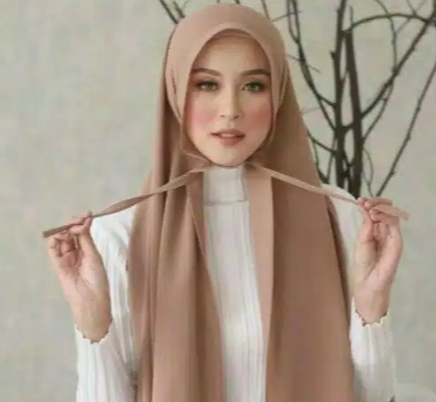 HIJAB PASHMINA CERUTY BABYDOLL TALI FH