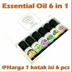 Humi Pure Aroma Essensial Fragrance Oil Minyak Aromatherapy 6 In 110 ML - RHJY