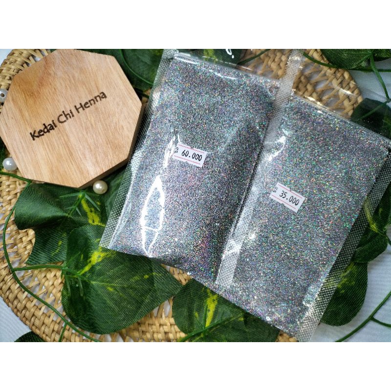 Gliter gold & silver hologram10gr/ 50gr/100gr