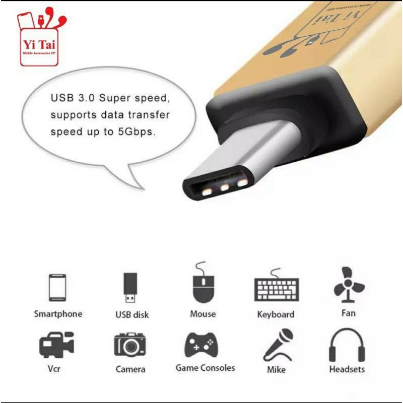 YI TAI OTG MICTO USB YTM-11 FAST TRANSFER DATA 3.0 YI TAI