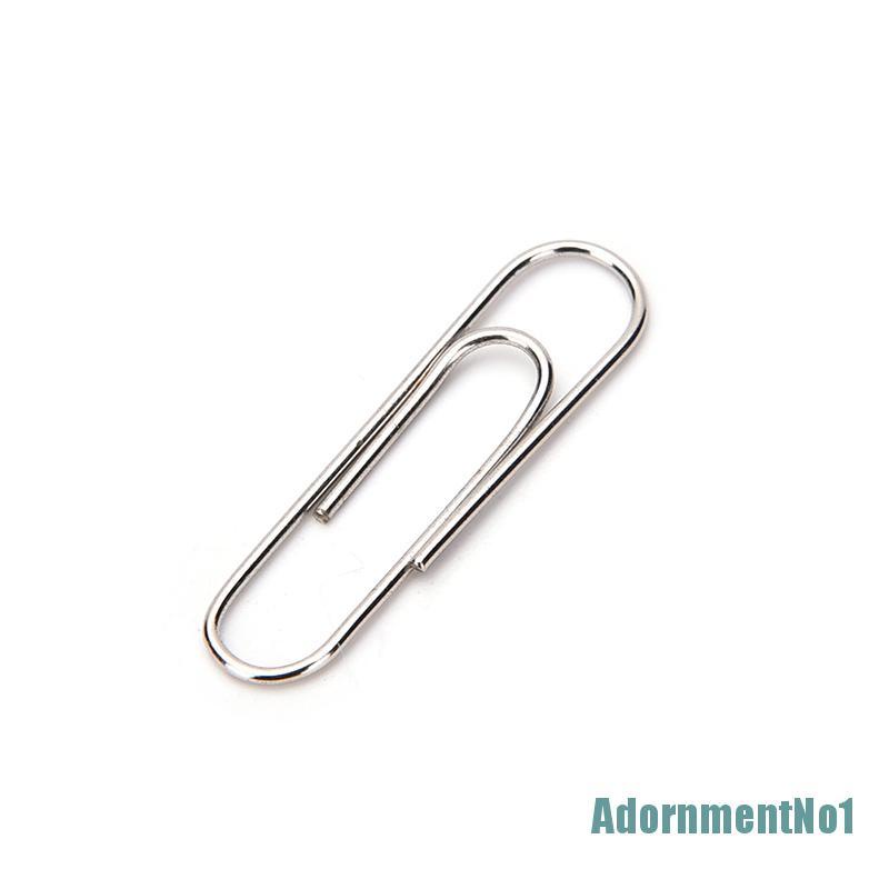 [AdornmentNo1]1 Set 80Pcs New Office Plain Steel Paper Clips 29mm Paperclips Metal Silver, 1 Set 80Pcs Stationery - One Box of Paper Clips Office Home Use Metal Paper Clip, 1 Set 80Pcs One Box of Paper Clips Office Home Use Metal Clasp New, 1 Set 80Pcs