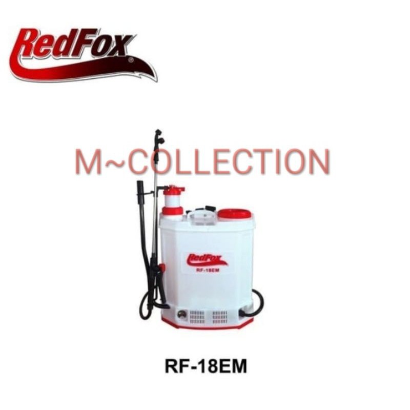 REDFOX RF 18 EM Semprotan Hama 18 Liter 2in1 Elektrik & Manual Baru Bs COD