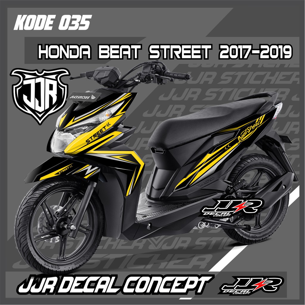 STIKER DECAL HONDA BEAT STREET 2017-2019 FULL BODY KEREN
