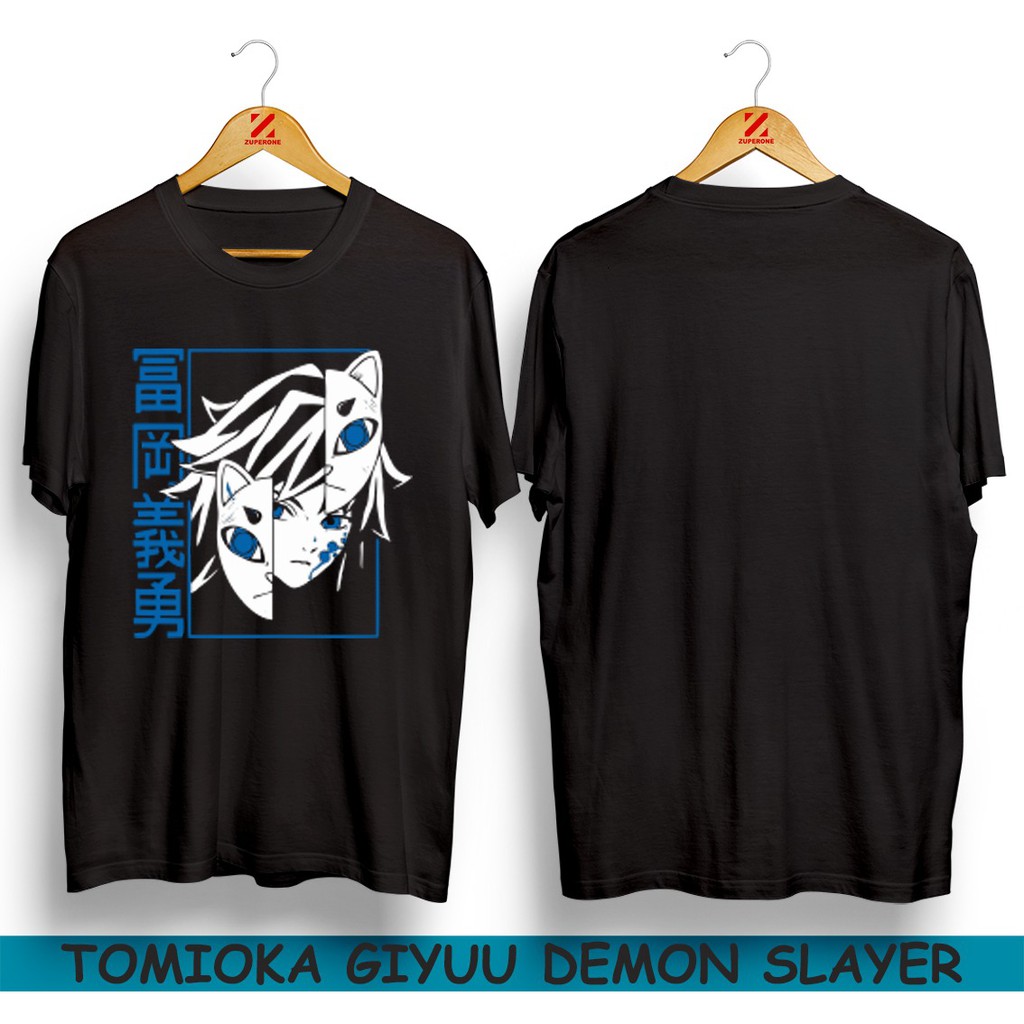 KAOS TOMIOKA GIYUU / KAOS DEMON SLAYER KIMETSU NO YAIBA / KAOS ANIME / KAOS PRIA