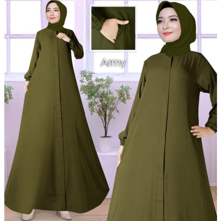 Gamis Shakila Premium / Dress Gamis Polos / Gamis Biya Dress / Gamis Katun Polos / Gamis Dress Wanit