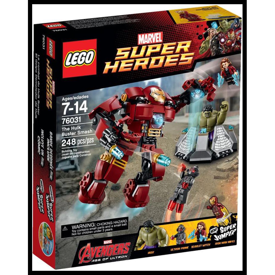 lego hulkbuster 76031