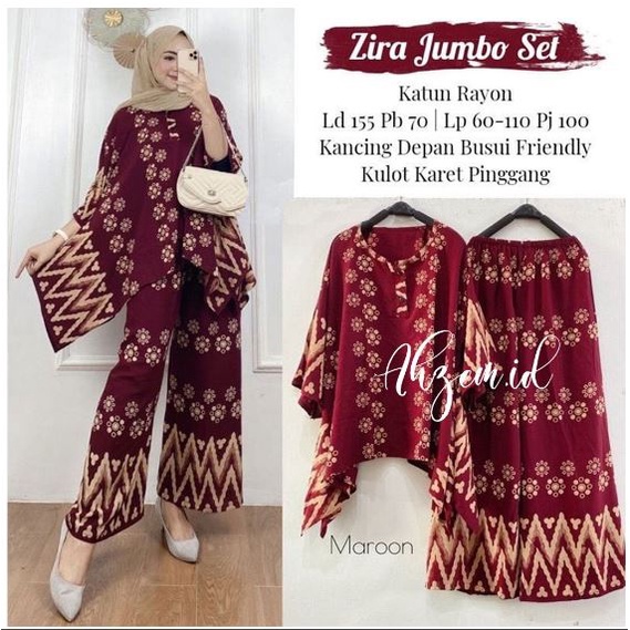 SETELAN WANITA / SETELAN WAKA WAKA / SETELAN JUMBO KALITA / SATU SET BAJU DAN CELANA SETELAN WAKA ON