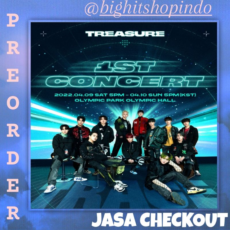 Jual [JASACHECKOUT] TREASURE 1ST CONCERT ONLINE STREAMING // JASA
