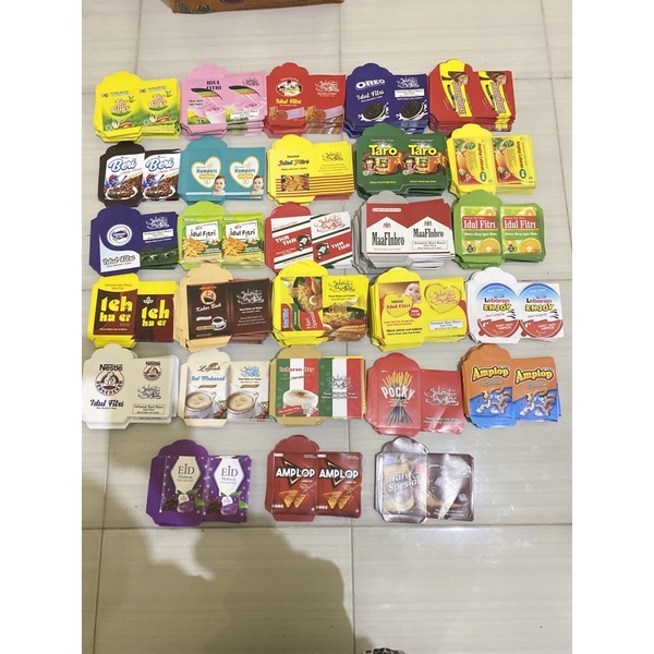 

( 1000 lembar) AMPLOP VIRAL SNACK SIZE BESAR / L UKURAN 7x12cm