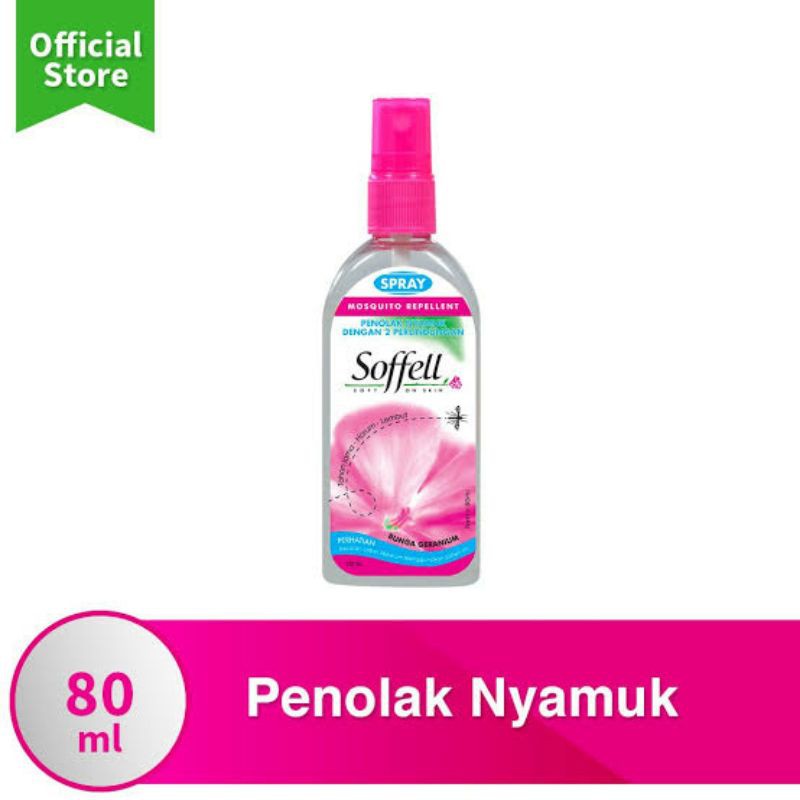 Soffel Spray Anti Nyamuk Botol 80ml