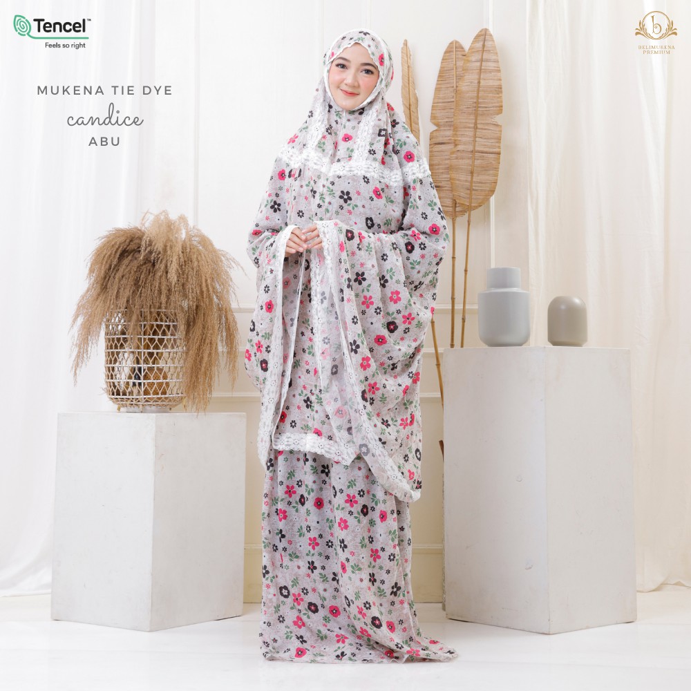 Mukena Tiedye Candice Abu (Mukena 2 in 1)