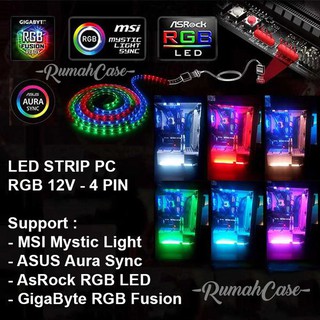 COVER SSD LED RGB SYNC MOBO ASROCK ASUS MSI GIGABYTE