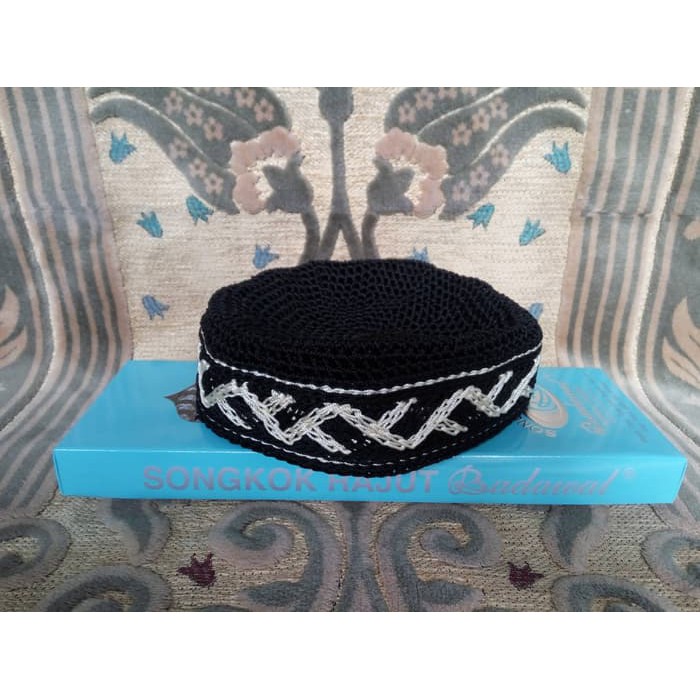 peci rajut/ peci haji/ kopiah/ topi/ peci badawal