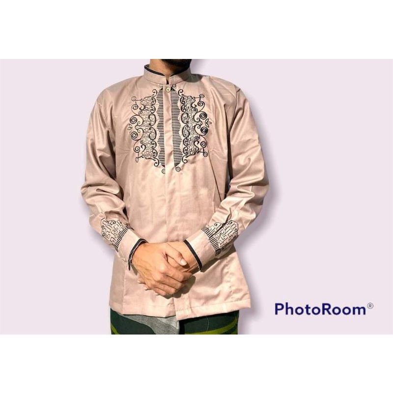 KOKO ACEH MOTIF BORDIR TIMBUL