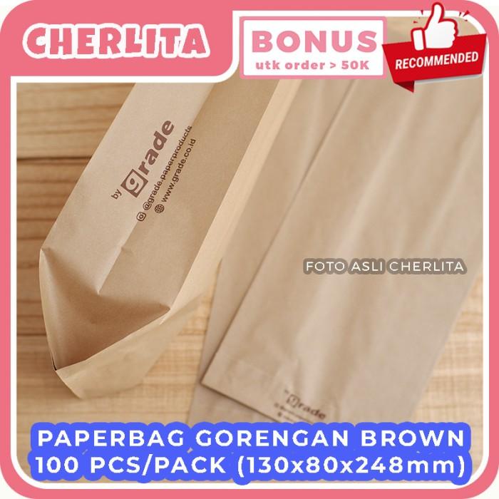 

Goodiebag Paper Bag Kantong Kertas Roti Ayam Goreng Brown White Kantong Makanan
