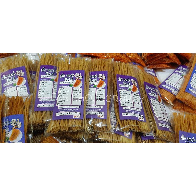 Mie lidi murah 45gr