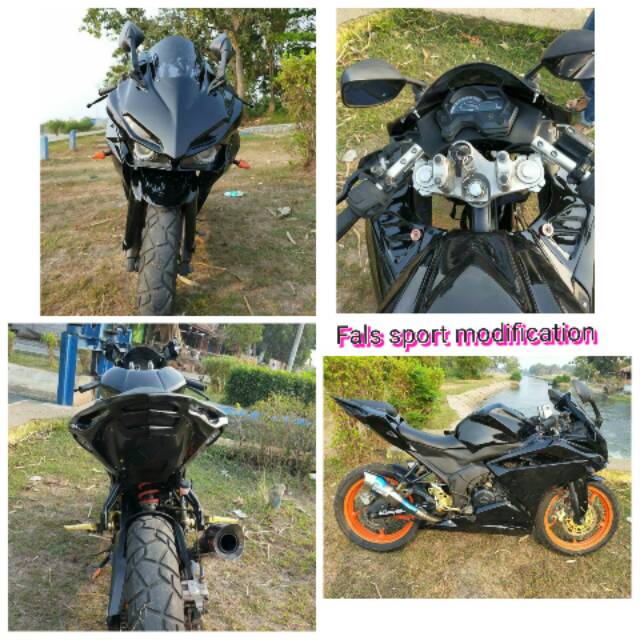 Full fairing cbr250rr untuk byson carbu