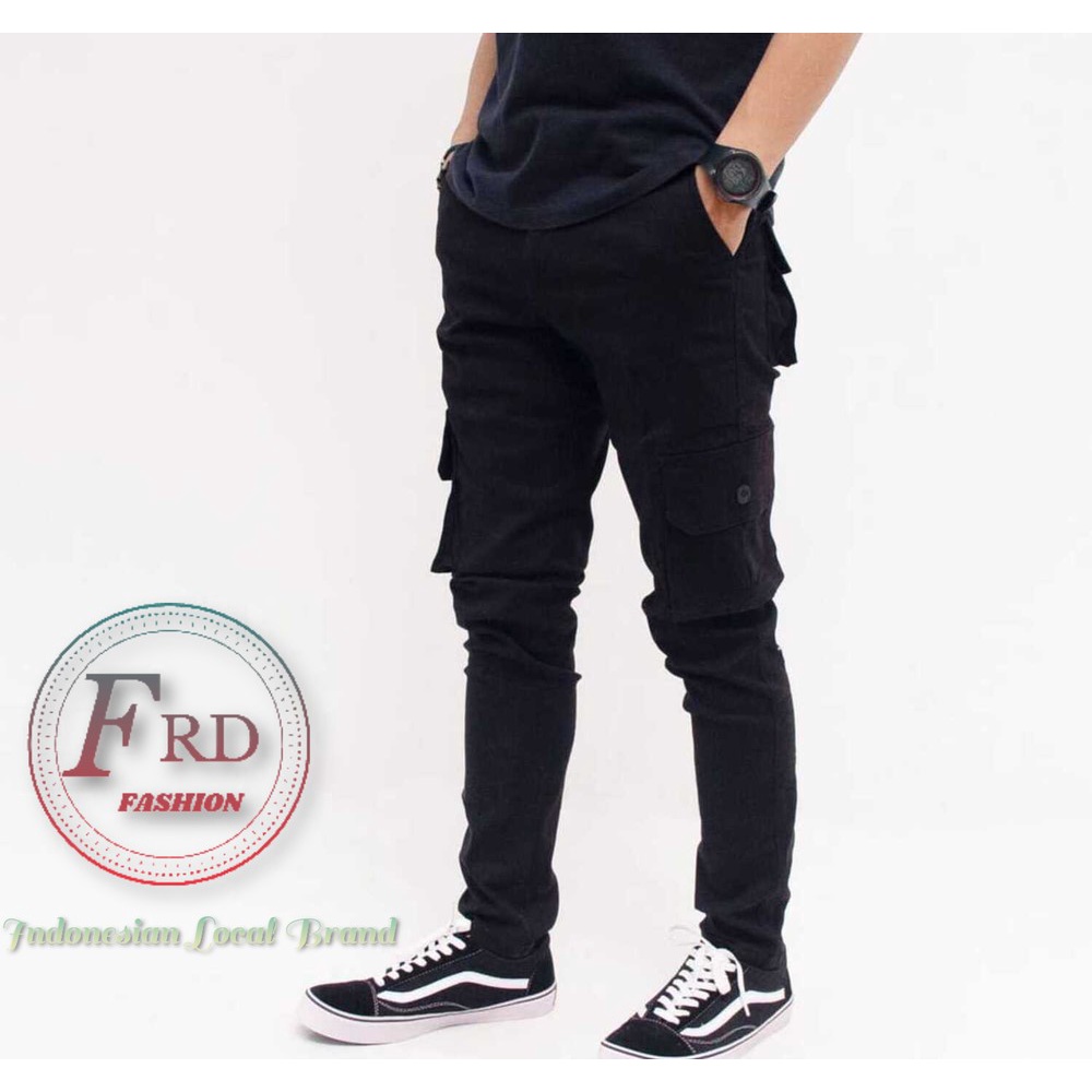 Celana Cargo Panjang Pria Original Jumbo Slimfit Army Laki Laki Murah Loreng Kargo Pant Big Size Dewasa Chargo Hitam Premium Jogger Distro Cowo Jeans Tebal