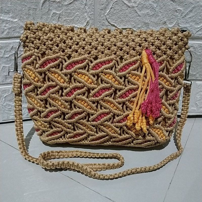 tas rajut, tas lombok , tas rajut talikur