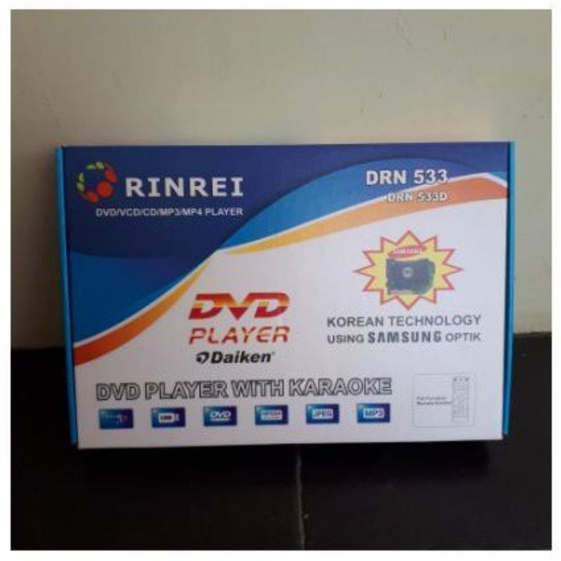 DVD PLAYER RINREI (optik Samsung)