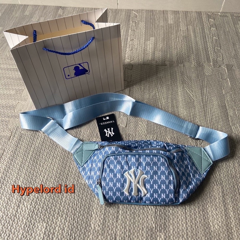 Waistbag / Waist Bag NY Mlb Monogram with Paperbag