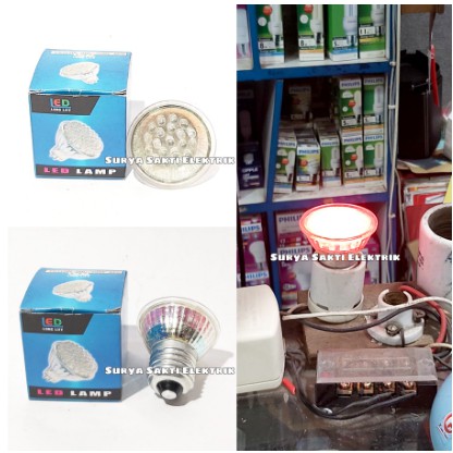 LED SOROT SPOT 20 WATT ERICON MERAH E27