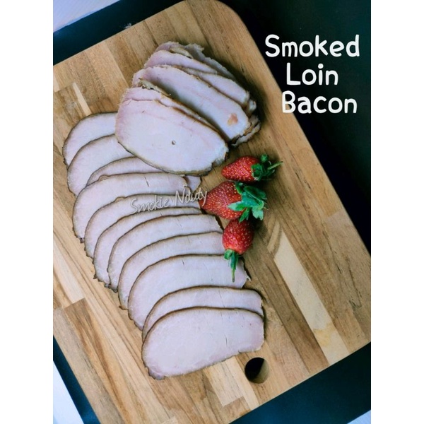 

Homemade Smoked Loin Bacon (200gr)
